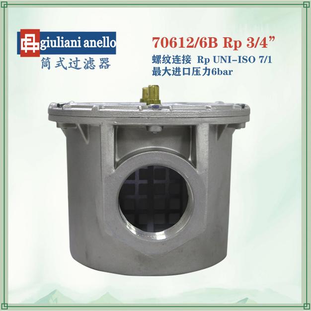 70612/6B筒式過濾器DN20意大利giuliani anello(朱麗安尼）