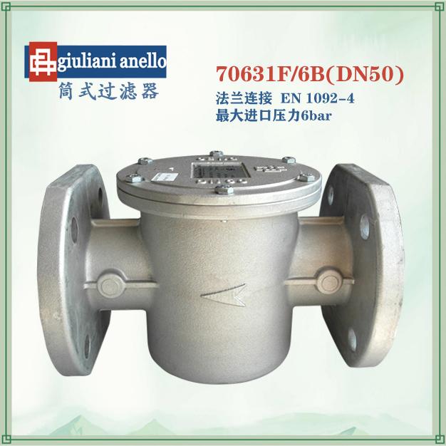 70631F/6B筒式過濾器DN50 2”法蘭連接意大利giuliani anello(朱麗安尼）