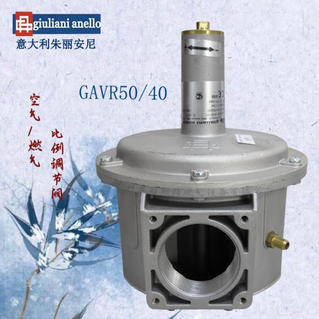 空氣/燃氣比例控制閥GAVR50/40朱麗安尼giuliani anello口徑DN50