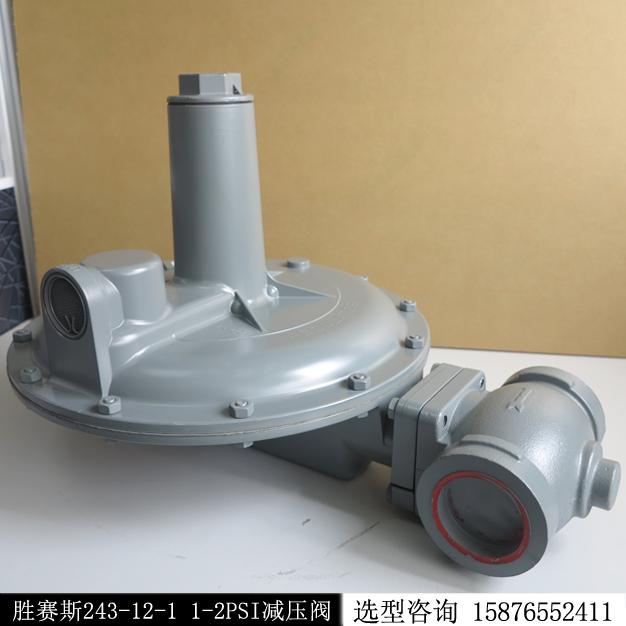 SENSUS勝賽斯DN50調(diào)壓器243-12-1燃?xì)鉁p壓閥現(xiàn)貨